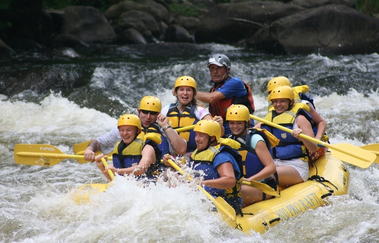 zip rafting